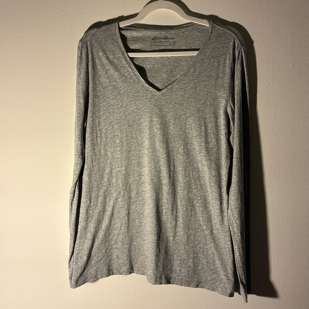 Eddie Bauer 100% Cotton long sleeve t shirt